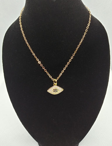 P. JJ GOLDEN EYE NECKLACE